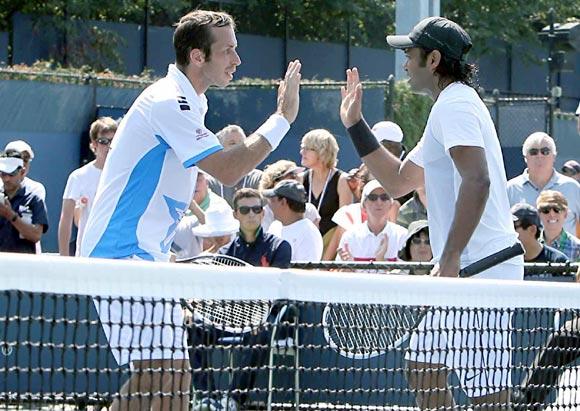 Leander Paes and Radek Stepanek