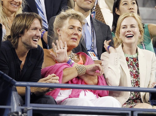 PHOTOS: Celebrities hit the US Open courts
