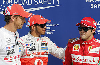 Lewis Hamilton wins pole at Italian GP