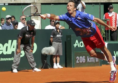 Radek Stepanek of Czech Republic