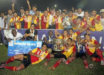 The East Bengal team