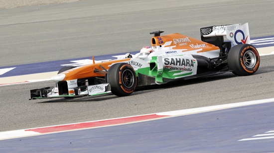 Force India Formula One driver Paul di Resta