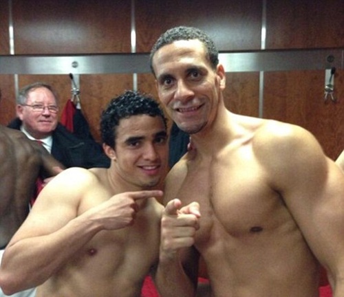 Rafael and Rio Ferdinand