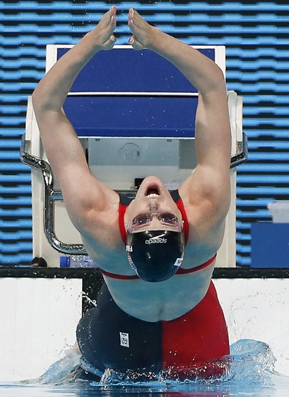 Missy Franklin of the US
