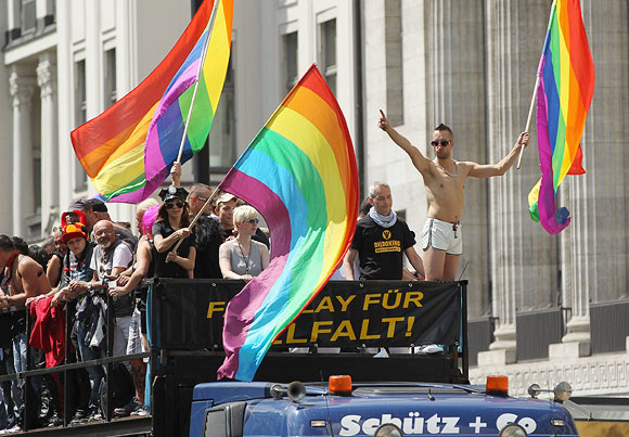 A gay parade in Washington