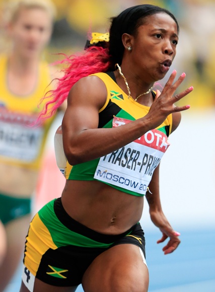  Shelly-Ann Fraser-Pryce of Jamaica