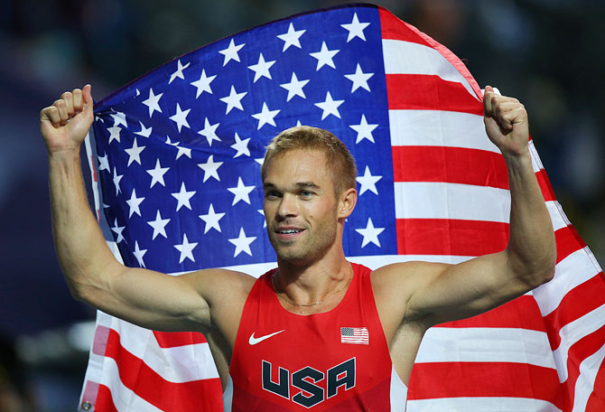 Nick Symmonds of the United States