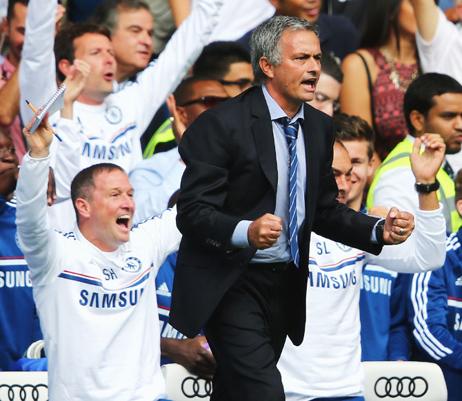 Mourinho is at it again at Stamford Bridge