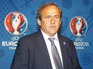 UEFA President Michel Platini