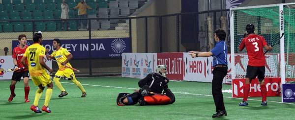 Mandeep Singh scores for India