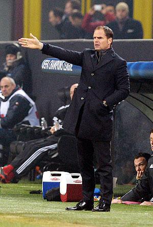 Ajax coach Frank de Boer