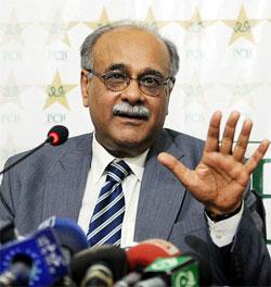 PCB chairman Najam Sethi