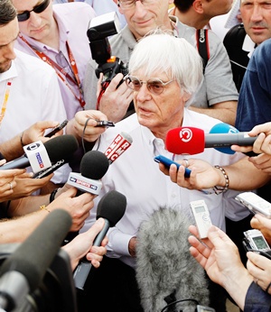 F1 supremo Bernie Ecclestone