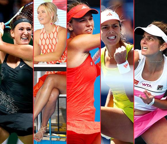 The sexiest female tennis players at the Australian Open