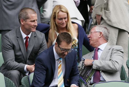 PHOTOS: When Ferguson, Hodgson & Vidic took time out for Wimbledon