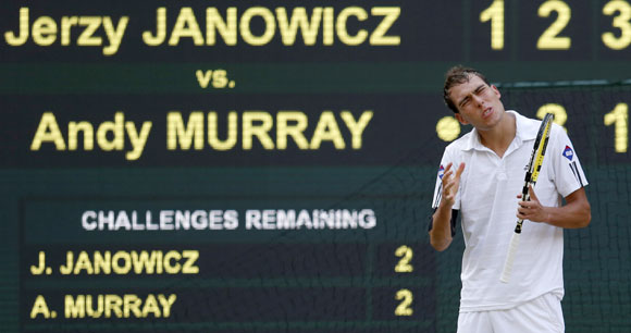 Jerzy Janowicz expresses his disappointment
