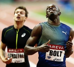 Bolt races to year's fastest 200 metres time