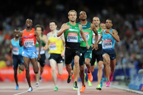 PHOTOS: Bolt blazes at London Olympics anniversary meet