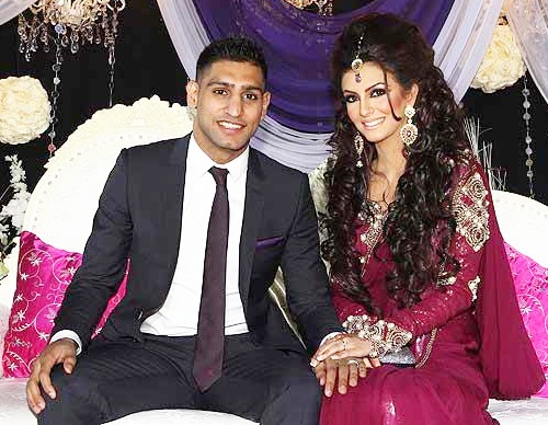 Amir Khan has wed fiancee Faryal Makhdoom
