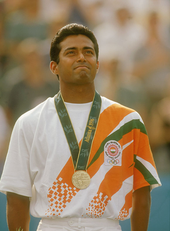 Leander Paes at the 1996 Atlanta Olympics 