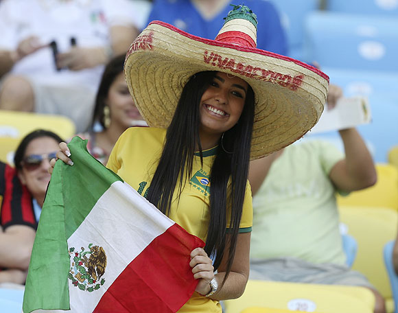 Fans add flavour to the football at Confederations Cup