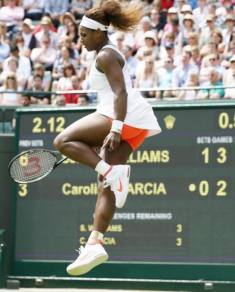 Serena Williams of the US