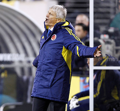 Colombia's head coach Jose Pekerman