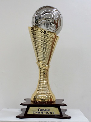 The new I-League trophy