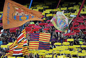 FC Barcelona fans