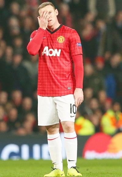 Wayne Rooney of Manchester United