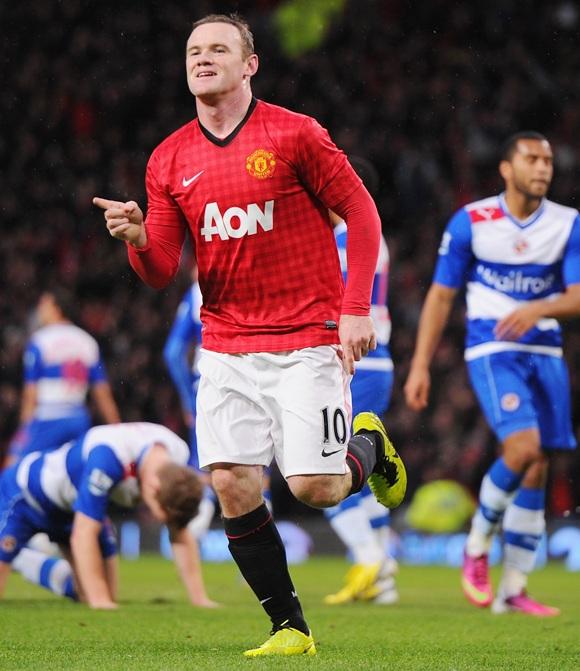 Wayne Rooney of Manchester United