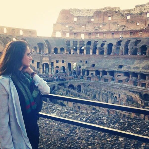 Sania Mirza at the Colosseum