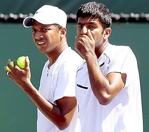 Mahesh Bhupathi and Rohan Bopanna