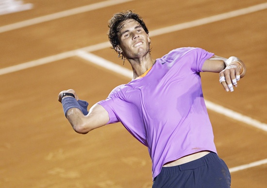Rafael Nadal of Spain