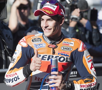 Rookie Marquez becomes youngest world champion