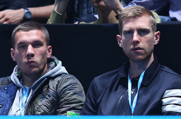 SPOTTED! Arsenal stars and other celebrities at ATP World Tour Finals