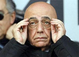 AC Milan's vice president Adriano Galliani