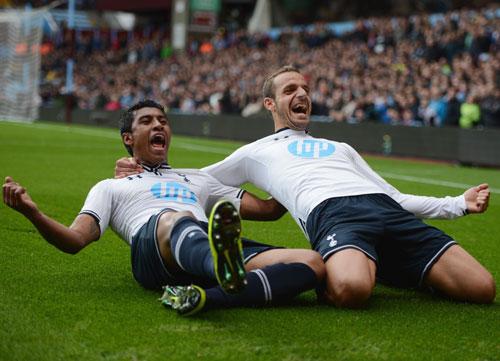 Paulinho and Roberto Soldado