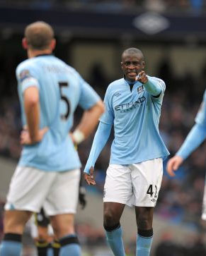 Manchester City's Yaya Toure