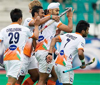 India hockey players