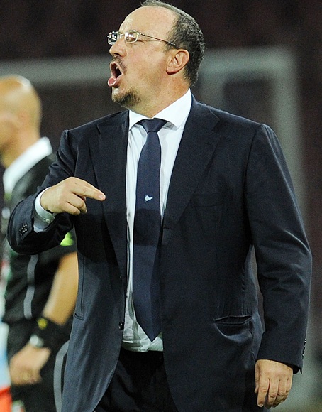Rafael Benitez head coach of Napoli