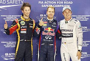 Vettlel on pole in Singapore GP