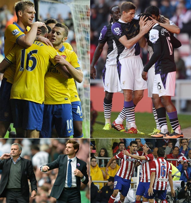 European roundup: Atletico drown Real in derby, Roma maintain perfect start