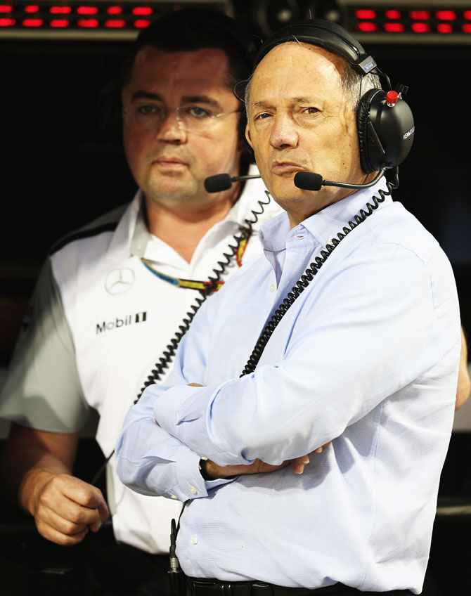 Ron Dennis the Chairman and Chief Executive Officer of McLaren Group