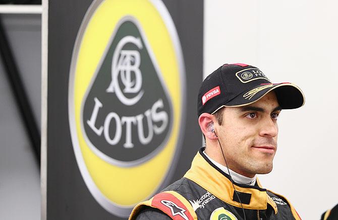 Pastor Maldonado of Venezuela and Lotus 