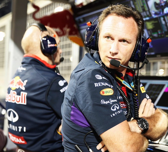Infiniti Red Bull Racing Team Principal Christian Horner