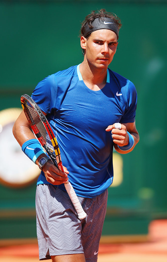Rafael Nadal of Spain 