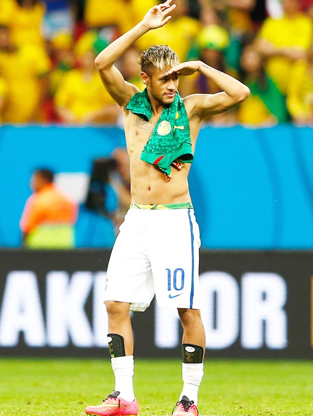 Neymar of Brazil 