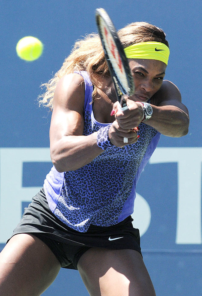 Serena Williams of the United States 