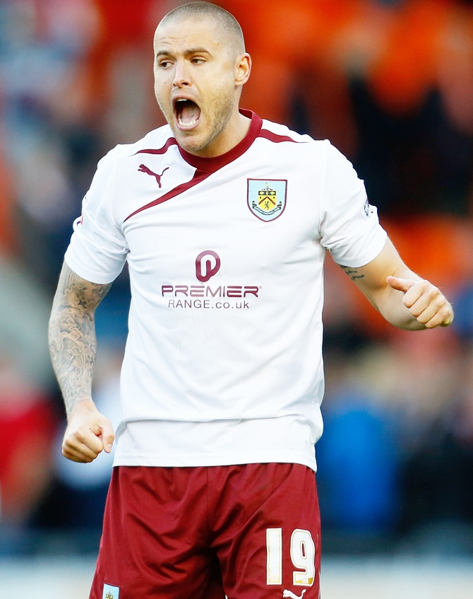 Michael Kightly of Burnley